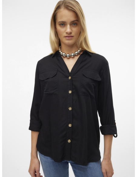 Chemise Black VMBUMPY Vero Moda - 2 | TOPS